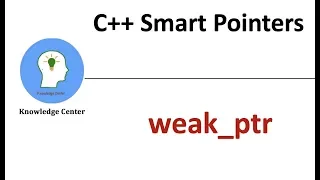 C++ Smart Pointers: weak_ptr | cyclic reference | shared_ptr vs weak_ptr