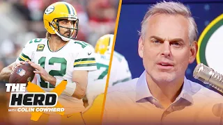 This was a statement win for Aaron Rodgers & Packers, talks Matt Stafford — Colin | NFL | THE HERD