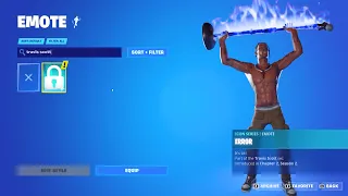 fortnite REMOVED travis scotts emote..