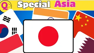 Guess and Learn ALL 48 FLAGS Of ASIA | Flag Quiz🌍🧠