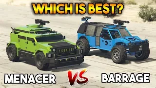 GTA 5 ONLINE : MENACER VS BARRAGE (WHICH IS BEST?)