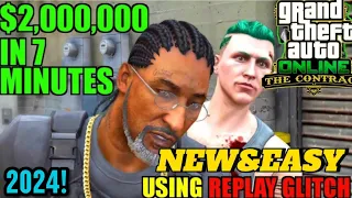 Easiest Mission To Earn $1000000 in Gta Online *The Contract'Dre (Replay Glitch) #gta5 #gtaonline