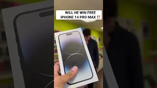 FREE IPHONE 14 PRO MAX 😍 Watch till the end ‼️ #shorts #iphone14promax #apple #funny #ios #iphone