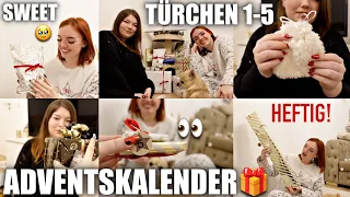 der erste Adventskalender mit meiner Schwester 😍🎄 Türchen 1-5 #adventskalender | Erika