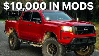 How I spent $10,000 in mods on my 2022 NISSAN FRONTIER