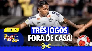 SANTOS PODE TER DIFICULDADES EM SEQUÊNCIA NA SÉRIE B | CORTE EPE