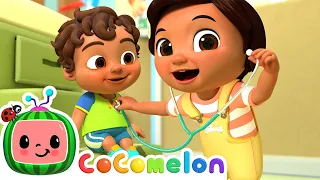 Doctor Check up Song (Nina's Version) | CoComelon Nursery Rhymes & Kids Songs