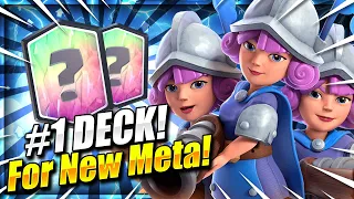 #1 BEST DECK FOR NEW UPDATE IN CLASH ROYALE!! 3 MUSKETEERS!!