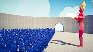 HOW MANY NINJA TO TAKE DOWN SUPER BOXER - Totally Accurate Battle Simulator TABS