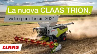 La nuova CLAAS TRION. Concepita per la vostra azienda. Video per il lancio 2021.