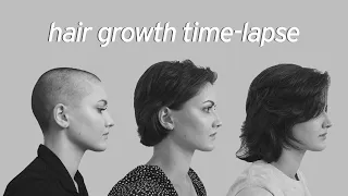 Hair Growth Time-lapse - 1 Year