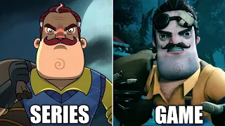 Hello Neighbor Series VS Games Comparison