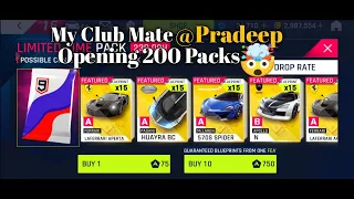 Asphalt 9 | Opening 200 Packs Of HEATWAVE SEASON - Check The Drop Rates🔥