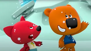 Мультик Ми-Ми-Мишки 🐻  - Ура! Зима! ❄️  Сборник мультиков про снежную зиму ☃️