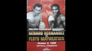 Genaro Hernandez vs Floyd Mayweather Jr October 3, 1998 1080p 60FPS HBO Commentary/Intl Feed