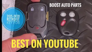 BOOST AUTO PARTS 2020+ Key Fob for 1999-2007 NBS Chevy/GMC Trucks and SUVs How To Program‼️