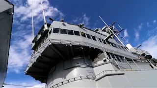 INSIDE U.S.S. IOWA Battleship! President Roosevelt Bedroom