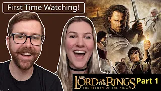 The Lord of the Rings: The Return of the King | Part 1 | First Time Watching! | Movie REACTION!