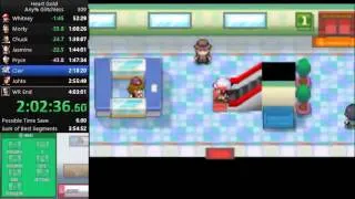 Pokemon Heart Gold 3:56 Glitchless Speedrun