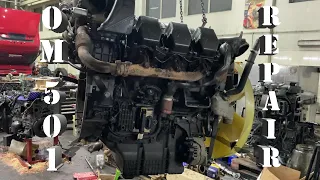 MERS ACTROS engine overhaul OM 501