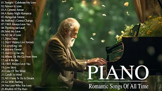 Hermosas Canciones Románticas De Amor Para Piano De Todos Los Tiempos - Música Relajante de Piano