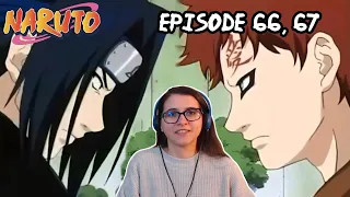 SASUKE VS GAARA! Naruto Episode 66, 67 Reaction