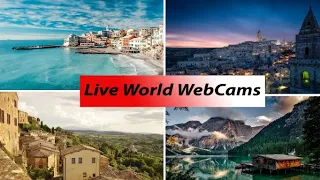 🔴 LIVE Around the World - Beautiful Earth Webcams - Relaxing Music