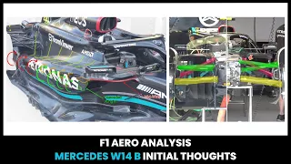 #F1 Aero Analysis: W14 B Initial Thoughts