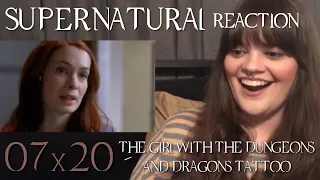 Supernatural - 7x20 "The Girl with the Dungeons and Dragons Tattoo" Reaction