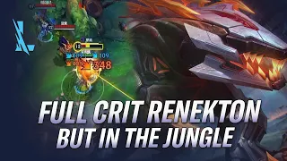 NEW ONESHOT BUILD | CRIT RENEKTON JUNGLE | CHINA IS GOING CRAZY OVER THIS | RiftGuides | WildRift