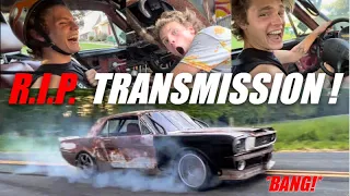 MY HONDA-SWAPPED '65 MUSTANG *KILLS* ITS TRANSMISSION!!