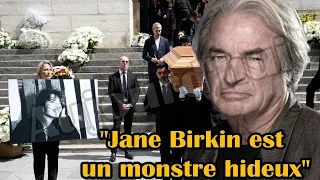 🔆 Obsèques de Jane Birkin: Olivier Rolin devient fou et hurle: "Jane Birkin est un monstre hideux"