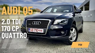 E super confortabil ⎮ ✖️ AUDI Q5 Quattro ✖️ 2.0 TDI 2011 ⎮ Test Drive POV