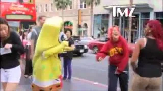 Guile Theme Goes With Everything Spongebob Fights Two Women