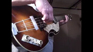 Hofner bass demo