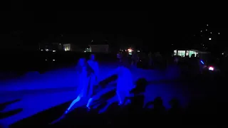 M3gan flash mob at Halloween Horror Nights 2023