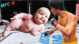 Fat Baby vs. Bruce Lee (EA sports UFC 4) - Rematch