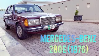 Mercedes-Benz 280 E (1976) Walk Around Interior & Exterior Look.