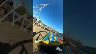NEW coaster ROLLS BACK on every ride!
