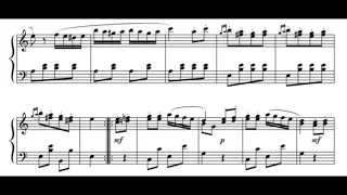 Mozart - Turkish March (With Score)