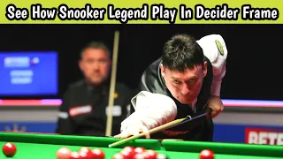Snooker Legend Jimmy white unbelievable performance in Decider frame!