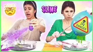 Balondan Ne Çıkarsa Slime Challenge Alfabe Slaym Dila Kent