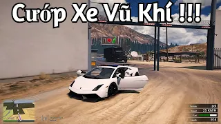 GTA 5 Roleplay #52 Cảnh Sát Cướp Xe Vũ Khí Của Lính Đánh Thuê Và Cái Kết Gặp Máy Bay Chiến Đấu !!!