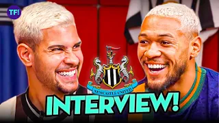 BRUNO G & JOELINTON WANT BRAZILIAN STAR AT NEWCASTLE! EXCLUSIVE INTERVIEW