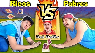 RICOS VS POBRES tentando VIRAR o REI DO BAFÃO #52 (CAMPEONATO DE BAFO)