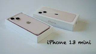 iPhone 13 mini unboxing | Pink