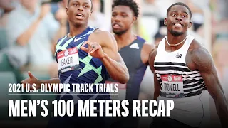 Trayvon Bromell Wins Men’s 100 Meters | 2021 U.S. Olympic Track Trials | Runner's World