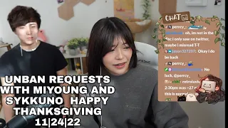 MikiKeiVod "Kkatamina" UNBAN REQUESTS WITH SYKKUNO HEHEHEHEH | HAPPY THANKSGIVING ^_^ 11|24|22