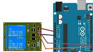 Урок 10  Подключение модуля Реле к Ардуино