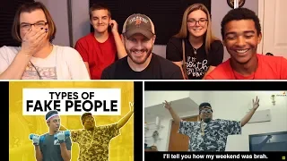 Jordindian | Types Of Fake People | REACTION!